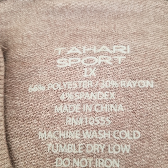 NWT womens Tahari Sport long sleeve t-shirt - Picture 6 of 8